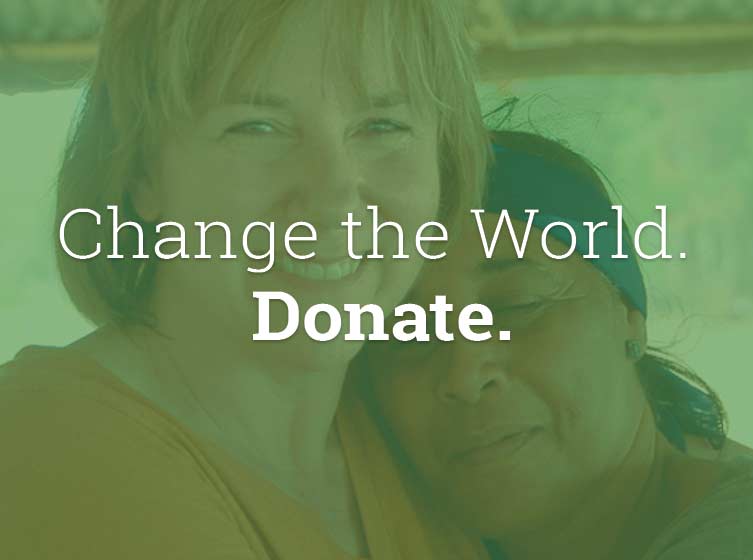 Change the World. Donate