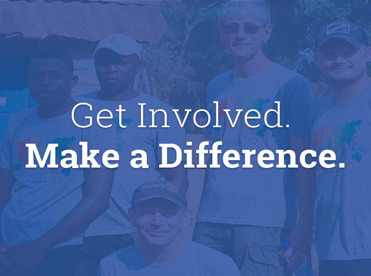 Get Involved, Make  a Difference. Volunteer